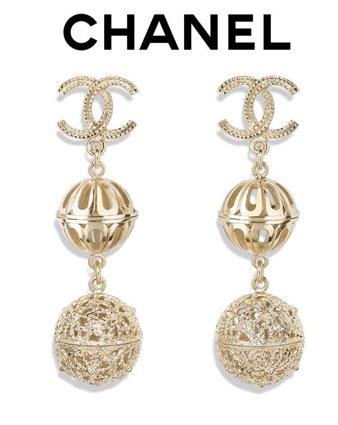 chanel earrings 2017 ราคา|Chanel Cruise 2017 Earring Collection .